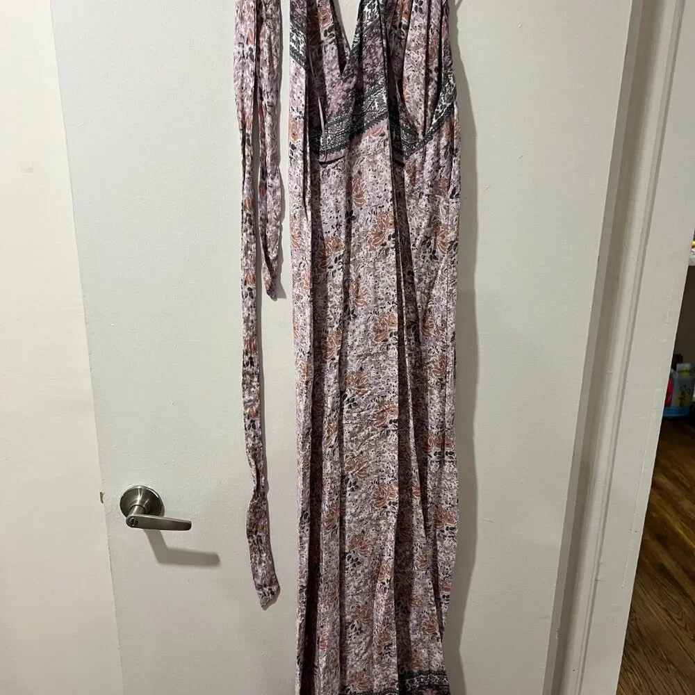 🌸 Cotton Candy LA Floral Boho Jumpsuit - Size L (Fits M/L) 🌸